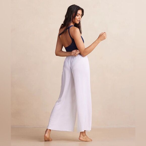 Summersalt The Silky Luxe Palazzo Pants with Tie - Picture 2 of 3